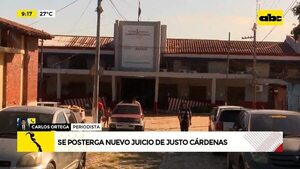 Se posterga nuevo juicio de Justo Cárdenas - ABC Noticias - ABC Color