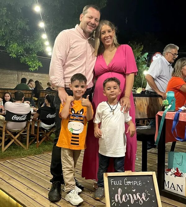 Denise Hutter recibió sus 37 años rodeada del amor de su familia - Gente - ABC Color
