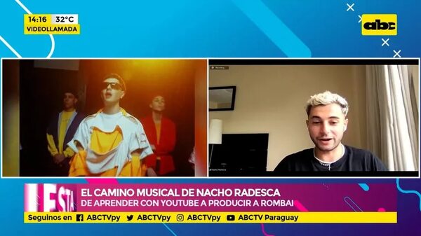 Nacho Radesca:De aprender con youtube a producir a Rombai - Ensiestados - ABC Color