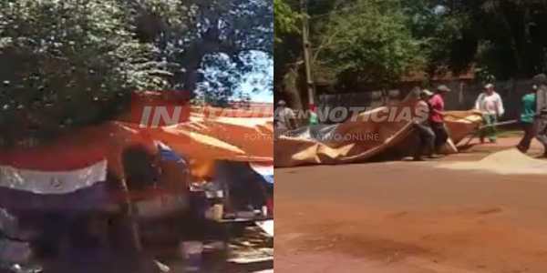 FUNCIONARIOS DE LA MUNICIPALIDAD DE JESÚS ESTARÍAN AGREDIENDO A MANIFESTANTES - Itapúa Noticias