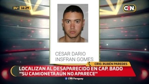 Localizan al desaparecido en Capitán Bado - C9N