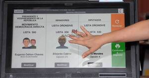 La Nación / El lunes inicia capacitación en uso de máquinas de votación para la ciudadanía