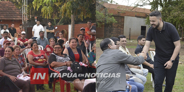DENNIS FRAULOB COMPROMETIDO CON LA GENTE VISITARÁ DISTRITOS DE ITAPÚA - Itapúa Noticias