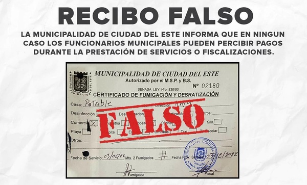 Diario HOY | Estafadores al acecho en CDE: alertan sobre falsos fumigadores