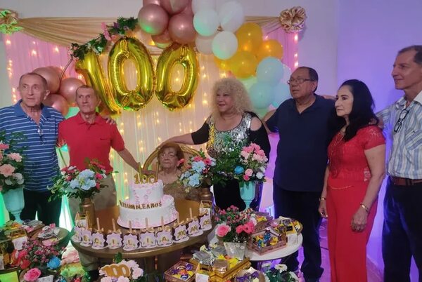 Buena alimentación y buen cuidado de sus hijos, las claves de doña Cecilia para llegar a los 100 años - Nacionales - ABC Color