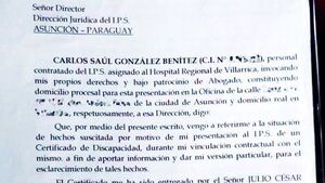 IPS aprueba denuncia penal, pero aún no abre sumario a funcionario