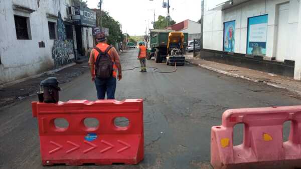 Municipalidad emite comunicado respecto al cambio de cañería y recapado sobre Saturio Ríos - San Lorenzo Hoy