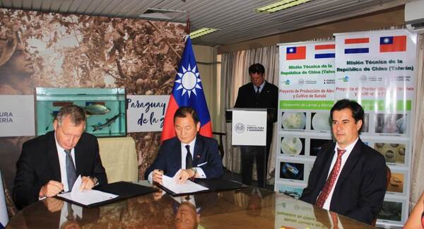 Taiwán y Paraguay invertirán USD 3 millones para producción y comercialización de Surubí