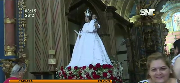 Fiesta patronal de la Virgen de la Calendaría en Capiatá - SNT