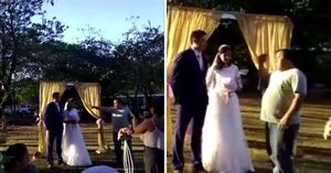 Diario HOY | VIDEO| Hombre detuvo la boda de su yerno infiel y se armó un escándalo