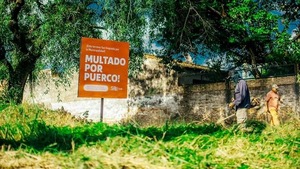 Carteles ayudan a que vecinos limpien sus terrenos | 1000 Noticias