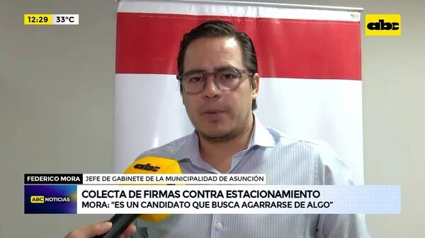 Colecta de firmas contra estacionamiento - ABC Noticias - ABC Color