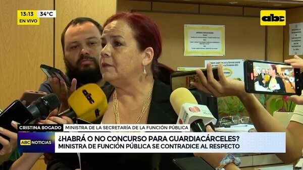 ¿Habrá o no concurso para guardiacárceles? - ABC Noticias - ABC Color