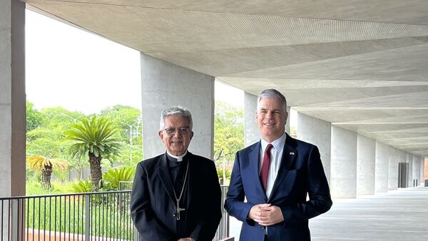 Los temas conversados entre Adalberto Martínez y Marc Ostfield