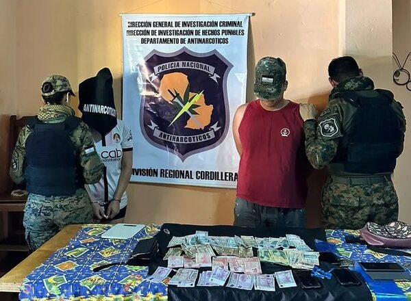 Detienen a tres presuntos microtraficantes en dos allanamientos - Policiales - ABC Color