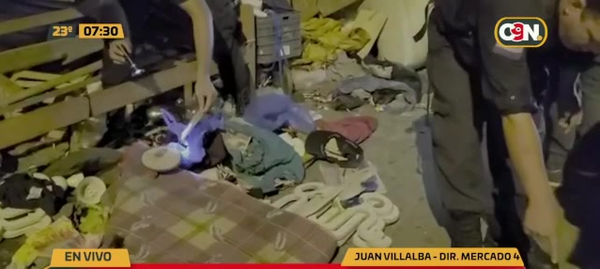 Desalojo en el Mercado 4 - C9N