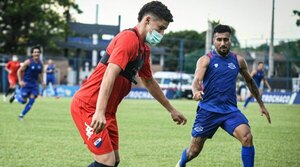 Nacional jugó un amistoso con 'tapabocas' por un motivo especial