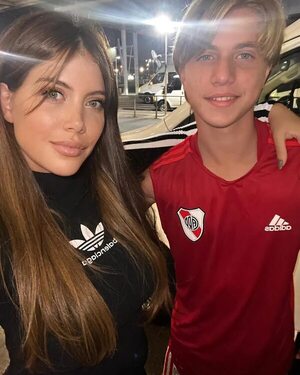Wanda Nara, emocionada porque su hijo Valentino jugará en River Plate - Gente - ABC Color