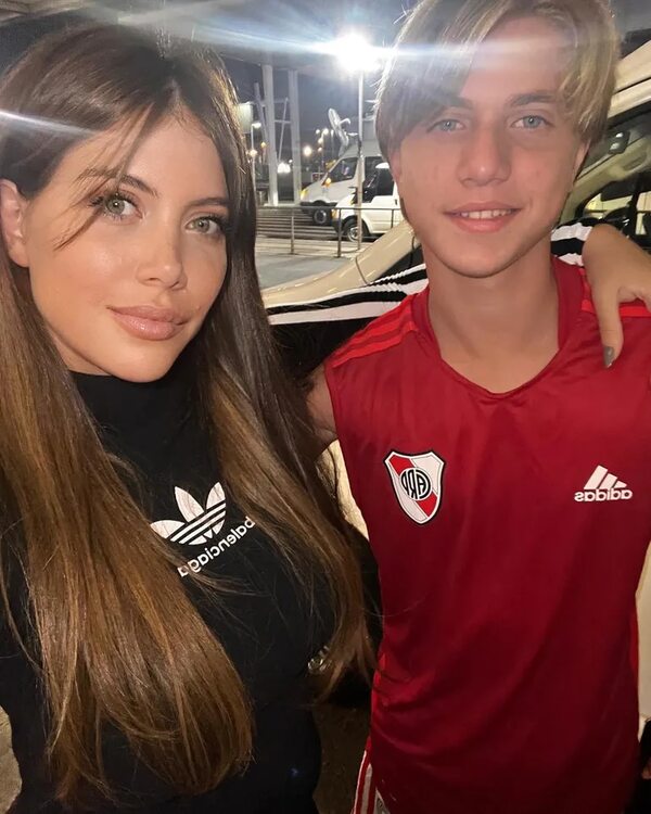 Wanda Nara, emocionada porque su hijo Valentino jugará en River Plate - Gente - ABC Color