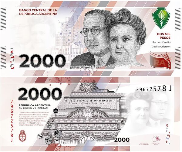Empujada por inflación, Argentina emite nuevo billete
