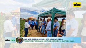 Presentaron variedades Sojapar en jornada de campo en Brasil  - ABC Rural - ABC Color