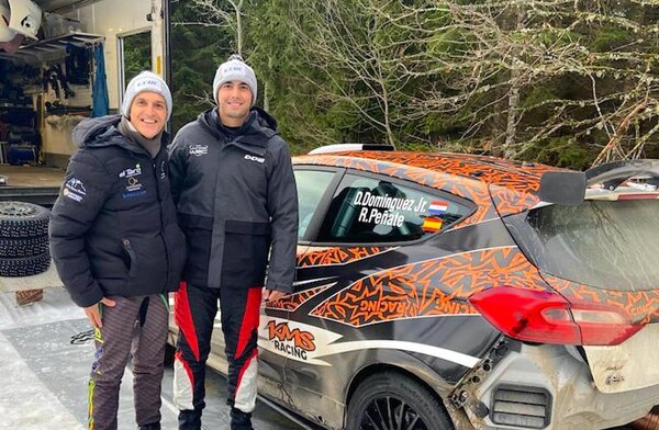 El Rally de Otepää se pone en marcha con Domínguez en carrera