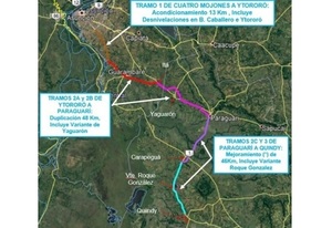 Ejecutivo aprueba proyecto para ampliar y mejorar la ruta PY01