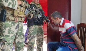 Diario HOY | Capturan a “Cara Gorda”, importante jefe del PCC, durante operativo en Canindeyú