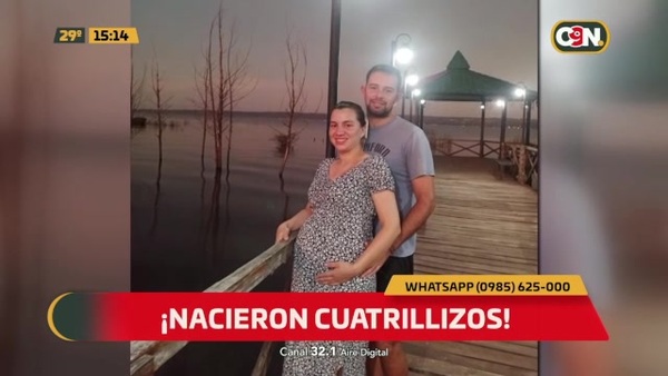 ¡Nacieron cuatrillizos en el IPS! - C9N