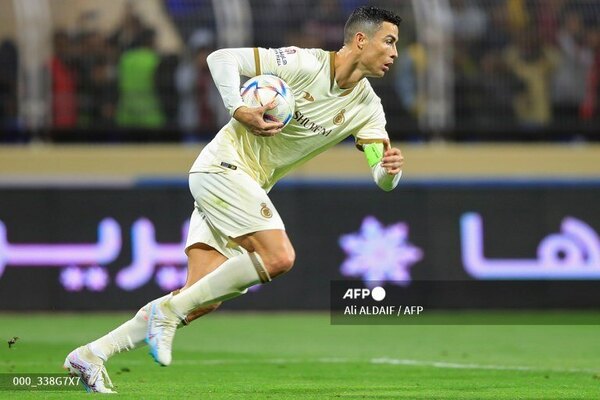 Cristiano se estrena en las redes de la liga saudí