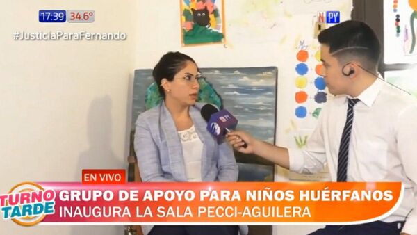 Crean sala Pecci-Aguilera para contención de niños huérfanos