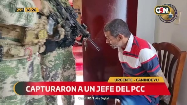 Capturaron a un Jefe del PCC - C9N