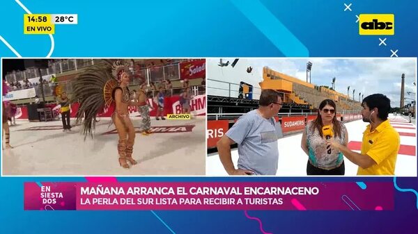 Mañana arranca el Carnaval encarnaceno - Ensiestados - ABC Color