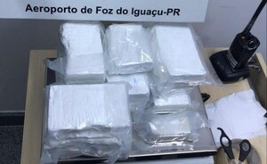 Detienen a joven paraguayo con cocaína en aeropuerto de Foz