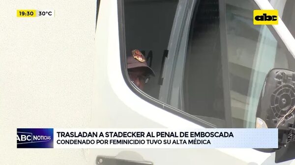 Trasladaron a Stadecker a Emboscada - ABC Noticias - ABC Color