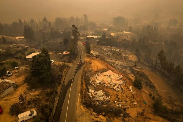 Asciende a 12 el número de muertos en virulentos incendios de Chile - Mundo - ABC Color