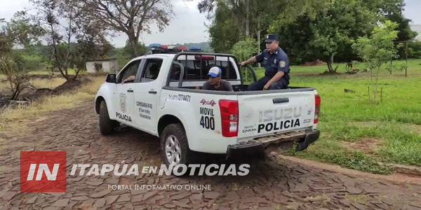JOVEN FUE APREHENDIDO SOSPECHOSO DE LLEVARSE UN AIRE ACONDICIONADO - Itapúa Noticias