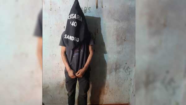 Sorprenden a joven sup. intentando hurtar en una iglesia en barrio San Isidro