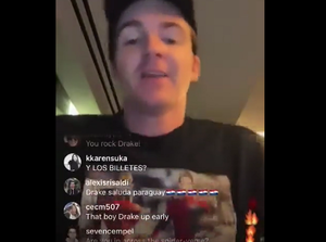 El actor Drake Bell saludó al Paraguay y reconoció que su hijo es "mitad paraguayo" - Noticias Paraguay