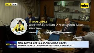Tibia postura de la asociación de jueces - ABC Noticias - ABC Color