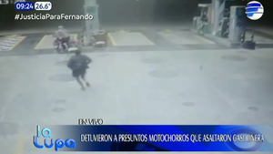 Detienen a presunto motochorro por asalto a servicentro