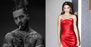 Maluma sería el padrino del supuesto bebé que espera Nadia Ferreira