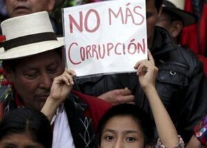 Países de Latinoamérica avanzan poco contra la corrupción