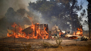 Incendios forestales no dan tregua en el centro-sur de Chile | 1000 Noticias