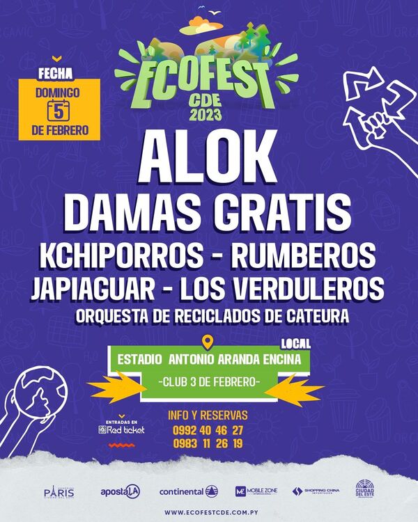66° aniversario: Ecofest este domingo en el estadio 3 de Febrero - La Clave