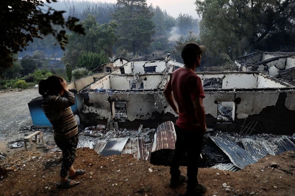 Al menos 23 muertos en los peores incendios en décadas en Chile - ADN Digital