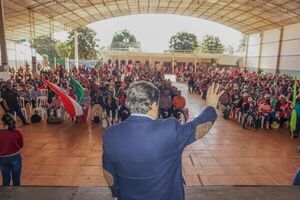 "NOÑEMONDÁIRAMO, HEMBYPATA LA PLATA", dijo Euclides en Itapúa