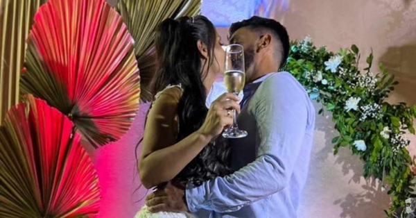 ¡Último momento! Pamela Vill se casó por civil a escondidas