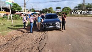 En Concepción reclaman el abandono de la ruta Concepción – Pozo Colorado