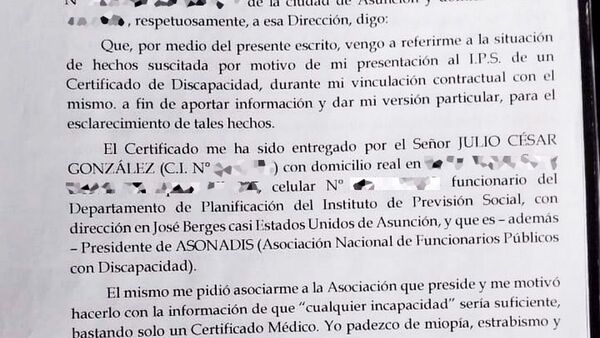 Ni con ceguera ni tan miopes: No solo certificados de discapacidad eran mau.